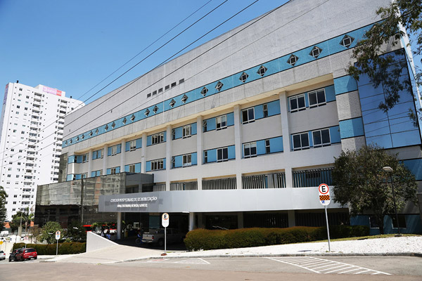 Hospital de Reabilitação, fachada.