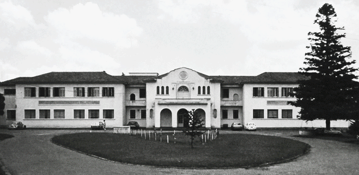 Transição fachada Sanatório e Hospital do Trabalhador