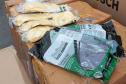 Hospital do Trabalhador recebe doação de máscaras, luvas e álcool em gel de empresa especializada em equipamentos de proteção individual, com intermédio da Superintendência Geral de Ação Solidária do Governo do Paraná