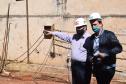 Secretário vistoria obras do Ambulatório Médico de Especialidades (AME) em Curitiba. 
