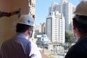 Secretário vistoria obras do Ambulatório Médico de Especialidades (AME) em Curitiba. 