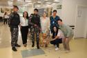 Hospital de Reabilitação inicia projeto de terapia de pacientes com cães da PMPR