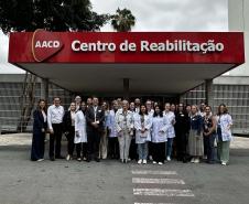 Cooperação técnica: equipe da Saúde do Paraná faz treinamento na AACD em São Paulo