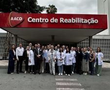 Cooperação técnica: equipe da Saúde do Paraná faz treinamento na AACD em São Paulo