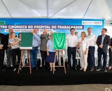 Hospital do Trabalhador de Curitiba ganha novo centro cirúrgico e enfermaria