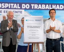 Hospital do Trabalhador de Curitiba ganha novo centro cirúrgico e enfermaria