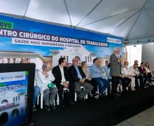 Hospital do Trabalhador de Curitiba ganha novo centro cirúrgico e enfermaria