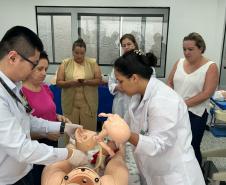 Estado inicia treinamento prático com simuladores para aperfeiçoar trabalho da saúde