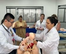 Estado inicia treinamento prático com simuladores para aperfeiçoar trabalho da saúde