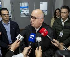 Com apoio do Estado, paciente de Curitiba recebe aplicação de polilaminina no Hospital do Trabalhador