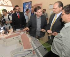 Ministro da Saúde,Ricardo Barros e o Secretário de  Estado da Saúde,Michele Caputo Neto,Visitam o Hospital do Trabalhador.Curitiba,29/08/2016Foto:Venilton Küchler