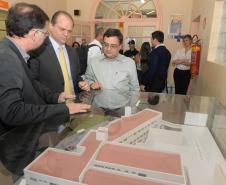 Ministro da Saúde,Ricardo Barros e o Secretário de  Estado da Saúde,Michele Caputo Neto,Visitam o Hospital do Trabalhador.Curitiba,29/08/2016Foto:Venilton Küchler
