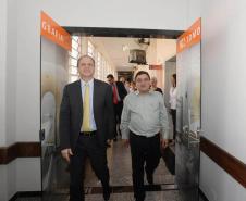 Ministro da Saúde,Ricardo Barros e o Secretário de  Estado da Saúde,Michele Caputo Neto,Visitam o Hospital do Trabalhador.Curitiba,29/08/2016Foto:Venilton Küchler
