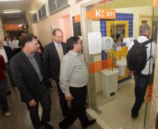 Ministro da Saúde,Ricardo Barros e o Secretário de  Estado da Saúde,Michele Caputo Neto,Visitam o Hospital do Trabalhador.Curitiba,29/08/2016Foto:Venilton Küchler