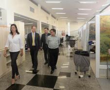 Ministro da Saúde,Ricardo Barros e o Secretário de  Estado da Saúde,Michele Caputo Neto,Visitam o Hospital do Trabalhador.Curitiba,29/08/2016Foto:Venilton Küchler