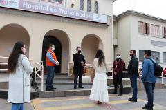 Hospital do Trabalhador recebe doação de máscaras, luvas e álcool em gel de empresa especializada em equipamentos de proteção individual, com intermédio da Superintendência Geral de Ação Solidária do Governo do Paraná