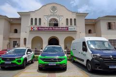 Hospital do Trabalhador recebe 3 novos veículos da Secretaria de Estado da Saúde