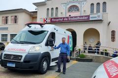 CHT recebe ambulância da Secretaria de Estado da Saúde