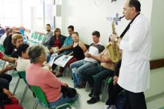 Som do saxofone harmoniza o HT