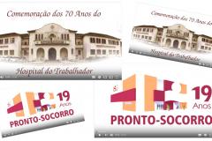 Comemorações dos aniversários do HT - 70 anos de Instituição e 19 anos do Pronto-socorro