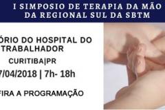 I Simpósio de Terapia da Mão da Regional Sul da SBTM