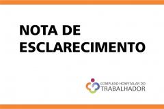 nota de Esclarecimento