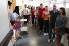 Novo grupo de voluntários visita o HT