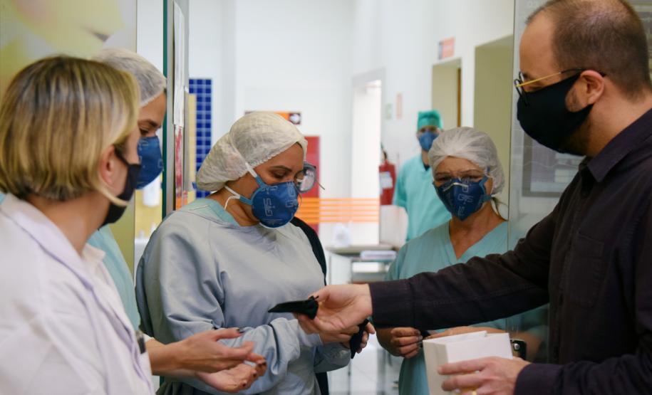 Profissionais de saúde do CHT são homenageadas no Dia Nacional da Saúde.