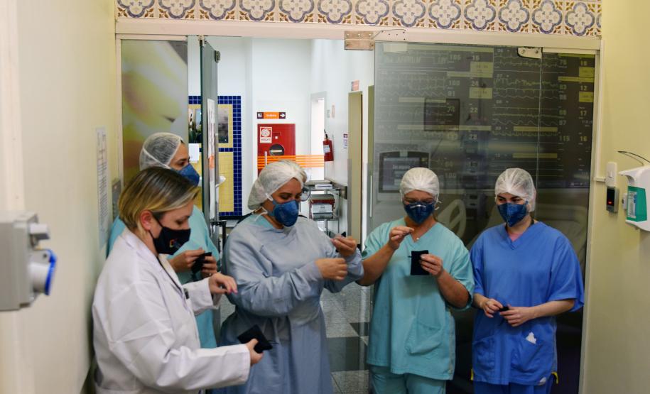 Profissionais de saúde do CHT são homenageadas no Dia Nacional da Saúde.