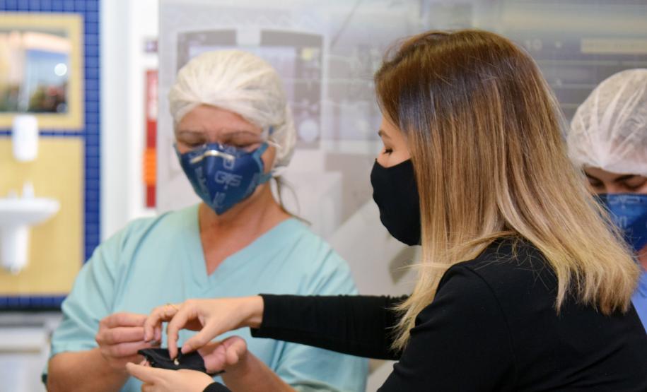 Profissionais de saúde do CHT são homenageadas no Dia Nacional da Saúde.