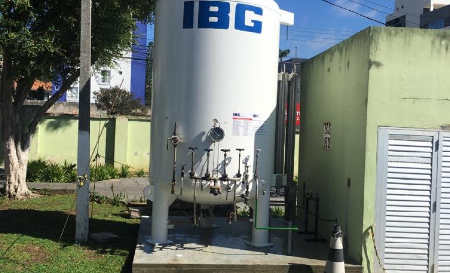Doação de empresa viabiliza modernização de tubulação de oxigênio no HIRC
