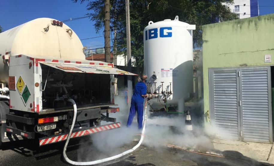 Doação de empresa viabiliza modernização de tubulação de oxigênio no HIRC