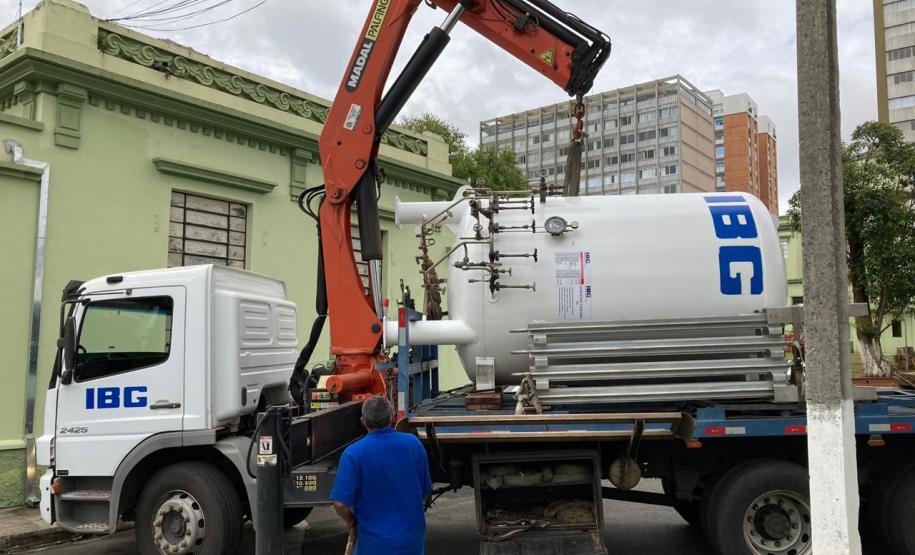 Doação de empresa viabiliza modernização de tubulação de oxigênio no HIRC