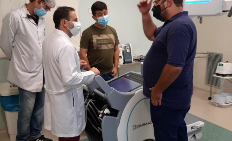 Hospital da Lapa recebe equipamento de raio-X digital