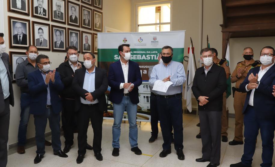 Governador inaugura seis leitos de UTI exclusivos para Covid-19 em hospital da Lapa