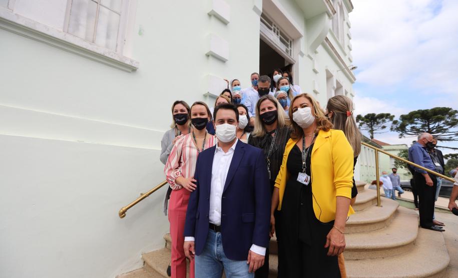 Governador inaugura seis leitos de UTI exclusivos para Covid-19 em hospital da Lapa