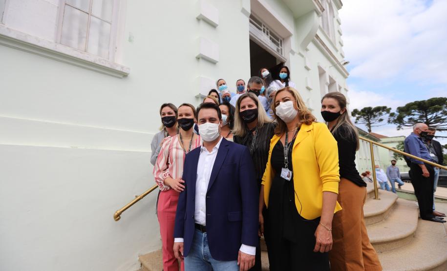 Governador inaugura seis leitos de UTI exclusivos para Covid-19 em hospital da Lapa