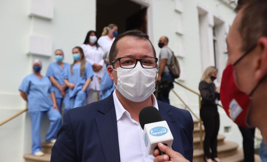 Governador inaugura seis leitos de UTI exclusivos para Covid-19 em hospital da Lapa