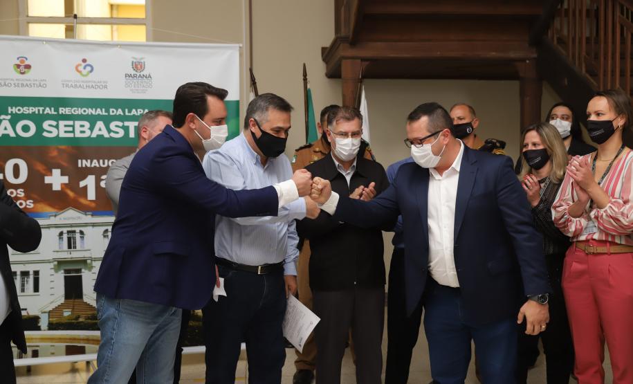 Governador inaugura seis leitos de UTI exclusivos para Covid-19 em hospital da Lapa