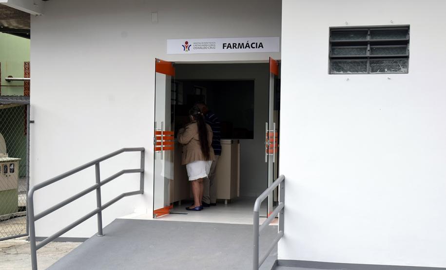 Hospital Oswaldo Cruz inaugura nova farmácia e otimiza espaço para futuras ampliações de leitos