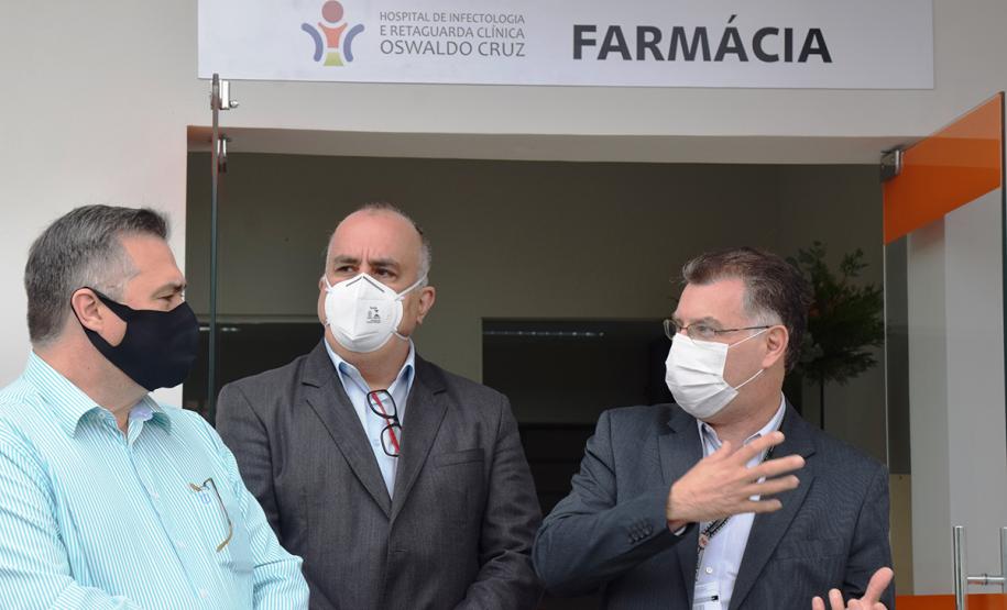 Hospital Oswaldo Cruz inaugura nova farmácia e otimiza espaço para futuras ampliações de leitos