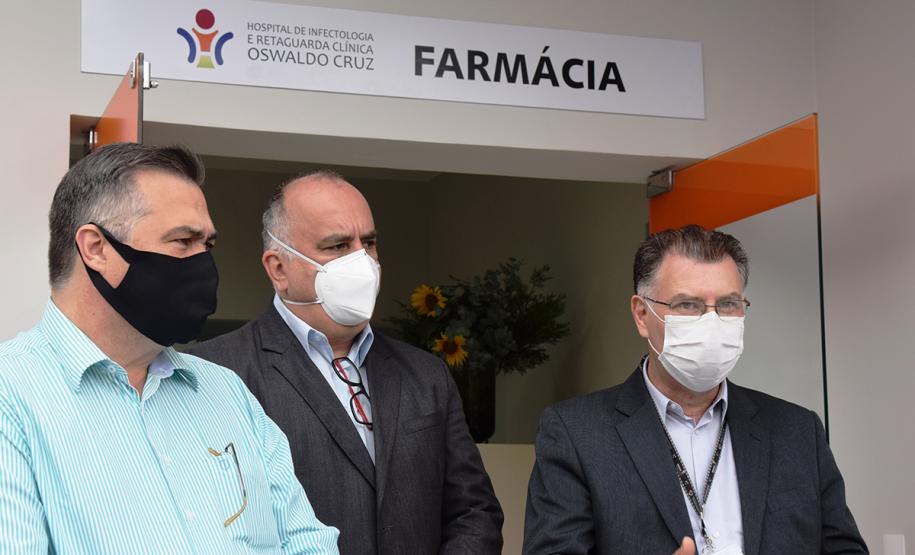Hospital Oswaldo Cruz inaugura nova farmácia e otimiza espaço para futuras ampliações de leitos