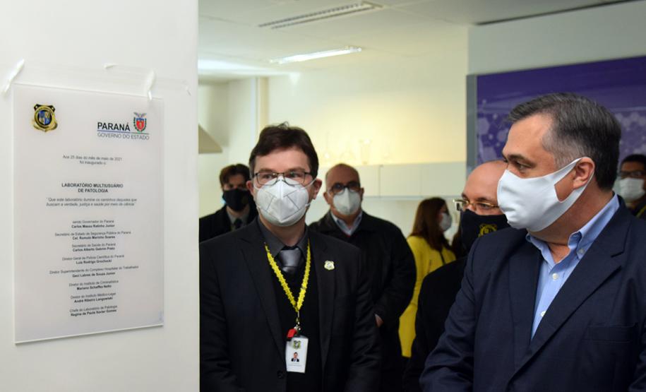 Sesa e Sesp inauguram laboratório multiusuário de patologia forense