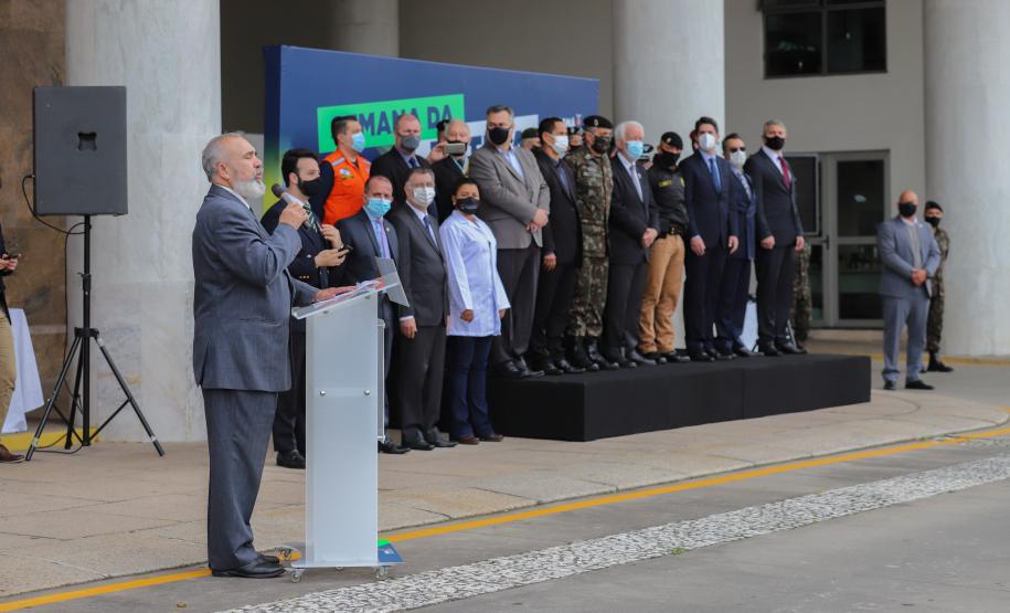 Governo do Estado homenageia profissionais da saúde em cerimônia da Semana da Pátria