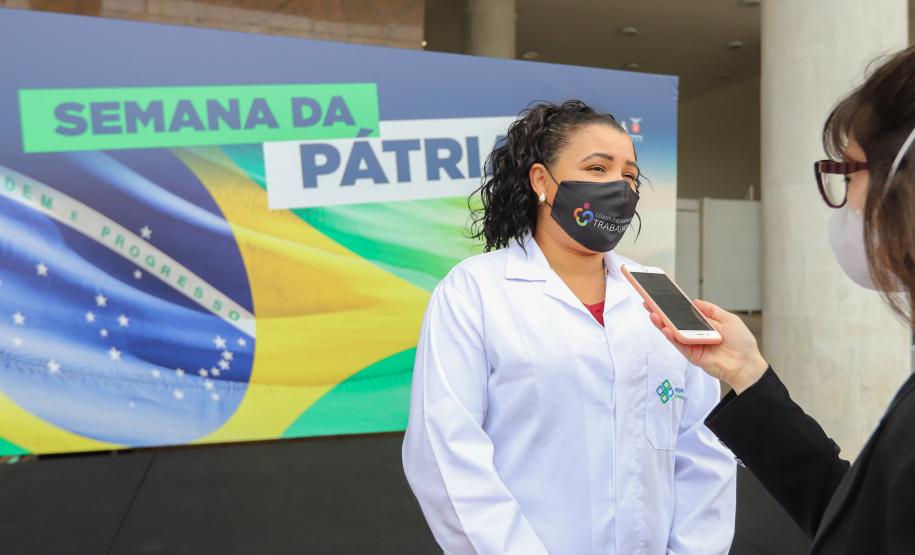 Governo do Estado homenageia profissionais da saúde em cerimônia da Semana da Pátria