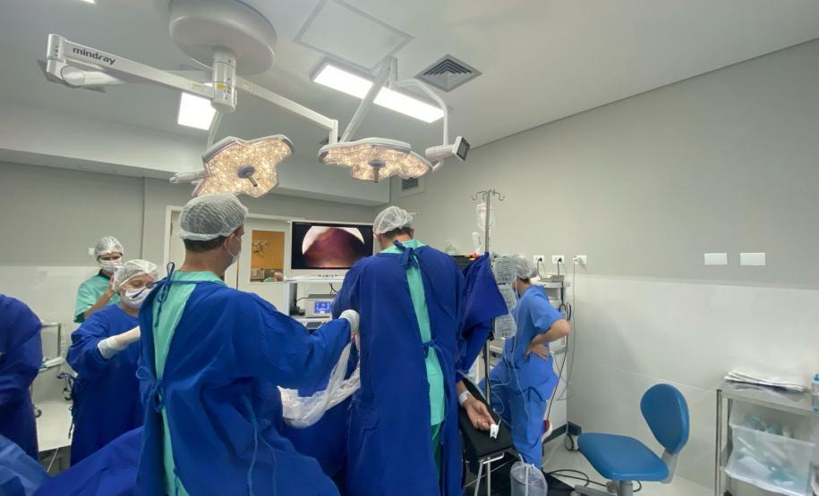 Hospital Regional da Lapa realiza sua primeira cirurgia por vídeo