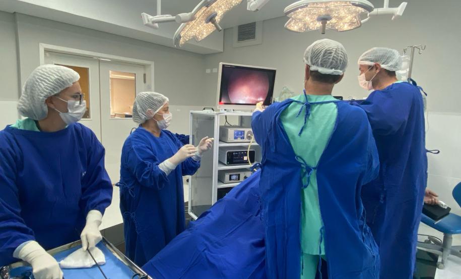 Hospital Regional da Lapa realiza sua primeira cirurgia por vídeo