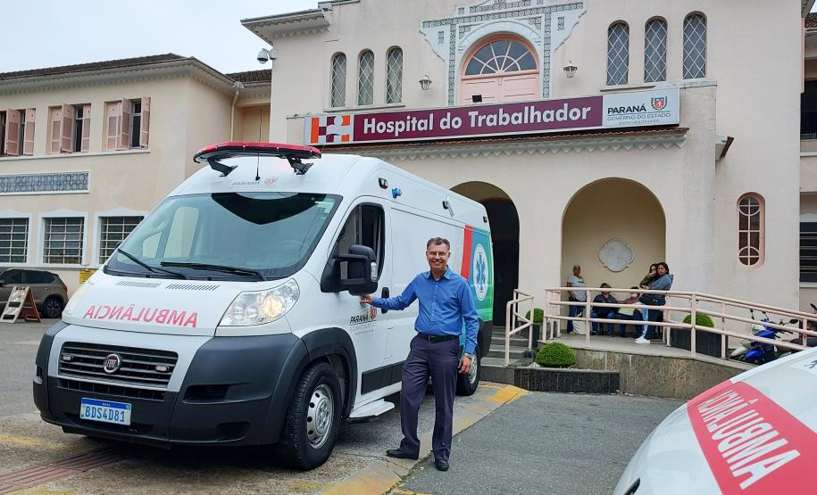CHT recebe ambulância da Secretaria de Estado da Saúde