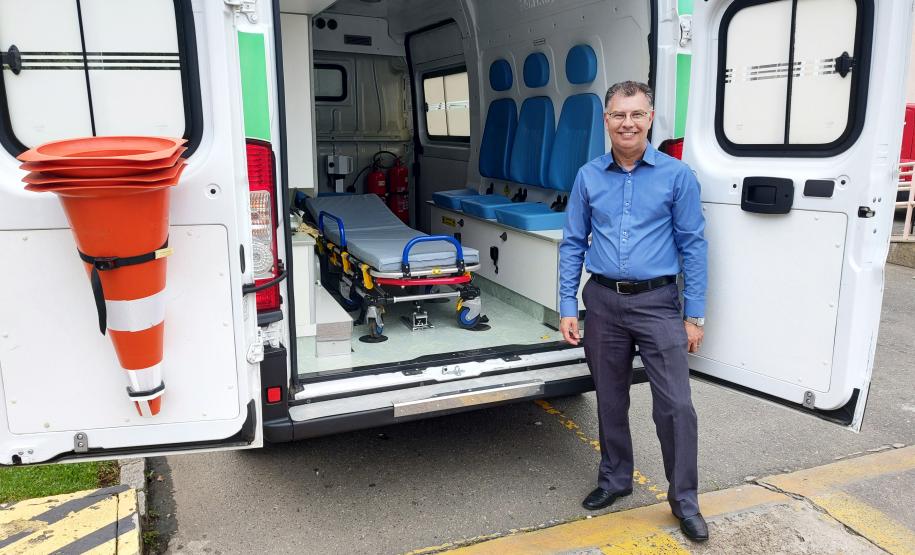 CHT recebe ambulância da Secretaria de Estado da Saúde