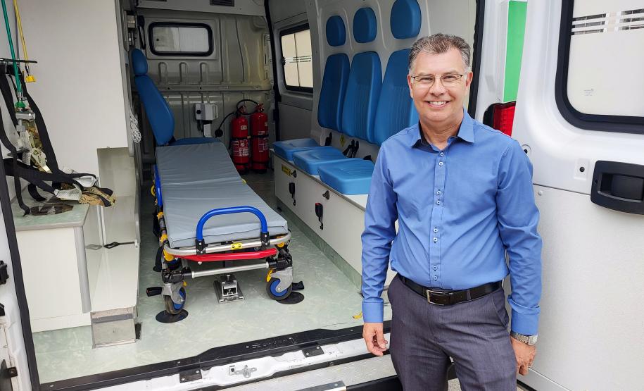 CHT recebe ambulância da Secretaria de Estado da Saúde
